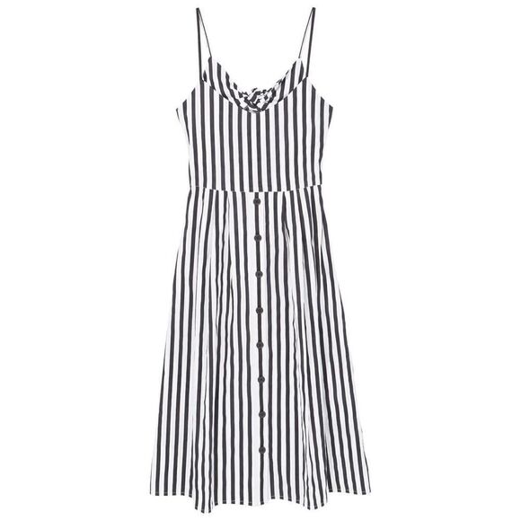 Mango striped cotton dress - Picture 3 of 7